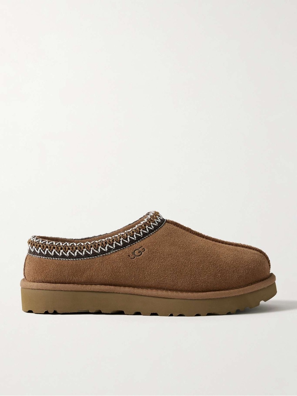 UGG Tasman embroidered shearling slippers shoes size 11 Women’s - Picture 1 of 9
